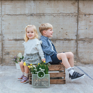 SNEAKER MARI blau