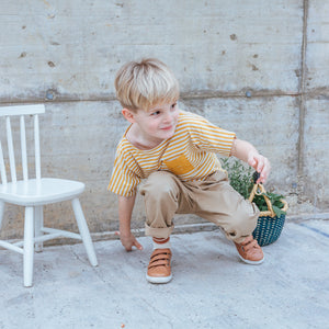 SNEAKER LOW braun