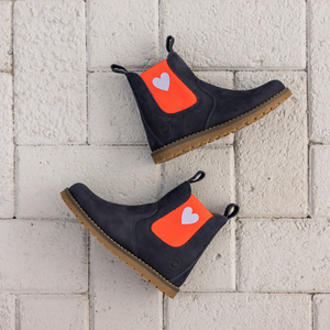 CHELSEA BOOT rot/Herz