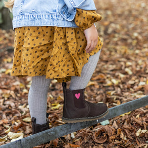 CHELSEA BOOT_winter braun/Herz