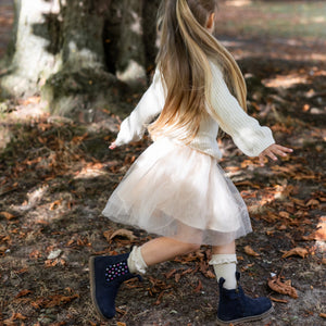 CHELSEA BOOT_winter blau/Sterne