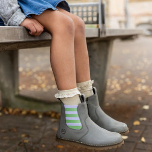 CHELSEA BOOT flieder/grün