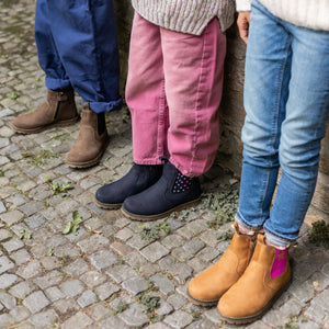 CHELSEA BOOT_winter blau/Sterne