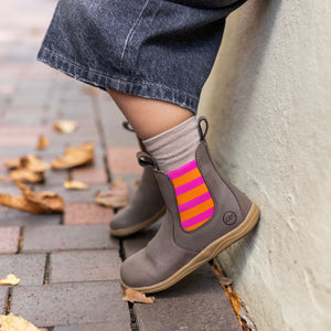 CHELSEA BOOT BAREFOOT pink/ orange