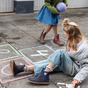 CHELSEA BOOT blau/Herz