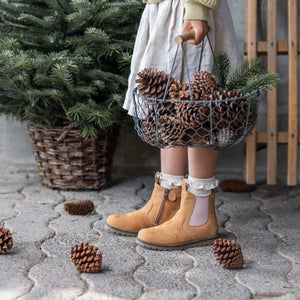 CHELSEA BOOT_winter camel/rosa