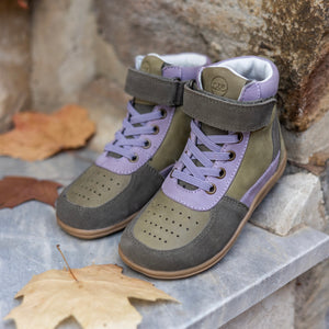 MIO BAREFOOT winter khaki/ flieder