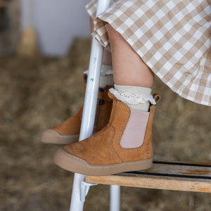 FIRST STEP Janne camel/rosa