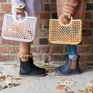 CHELSEA BOOT blau weit