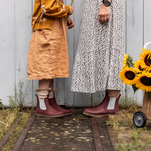 CHELSEA BOOT beere weit