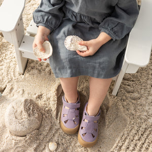 FIRST STEP SANDALE EDDA flieder