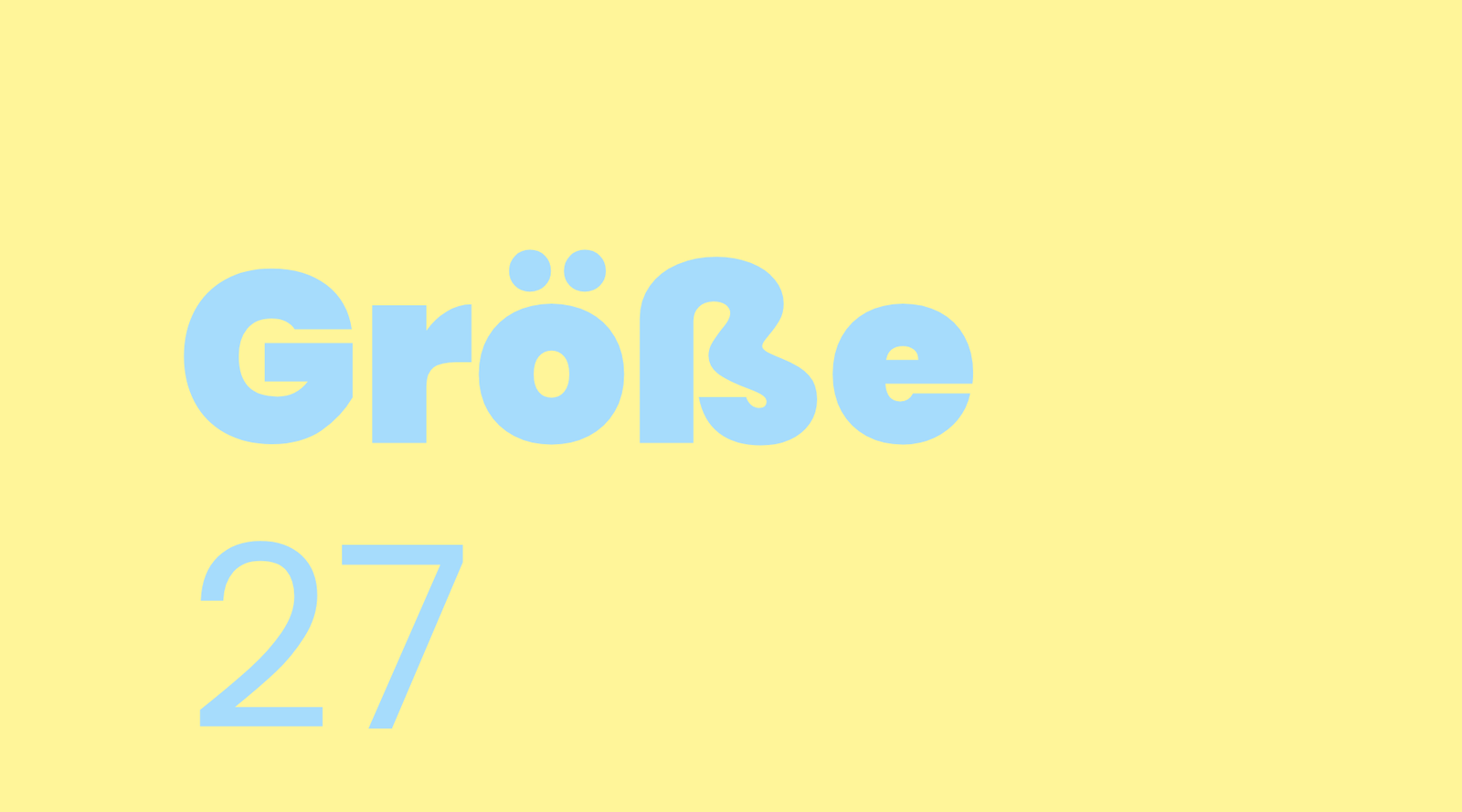 GRÖSSE 27