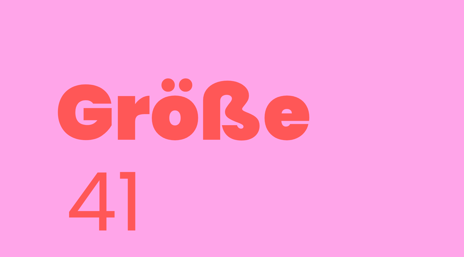 GRÖSSE 41
