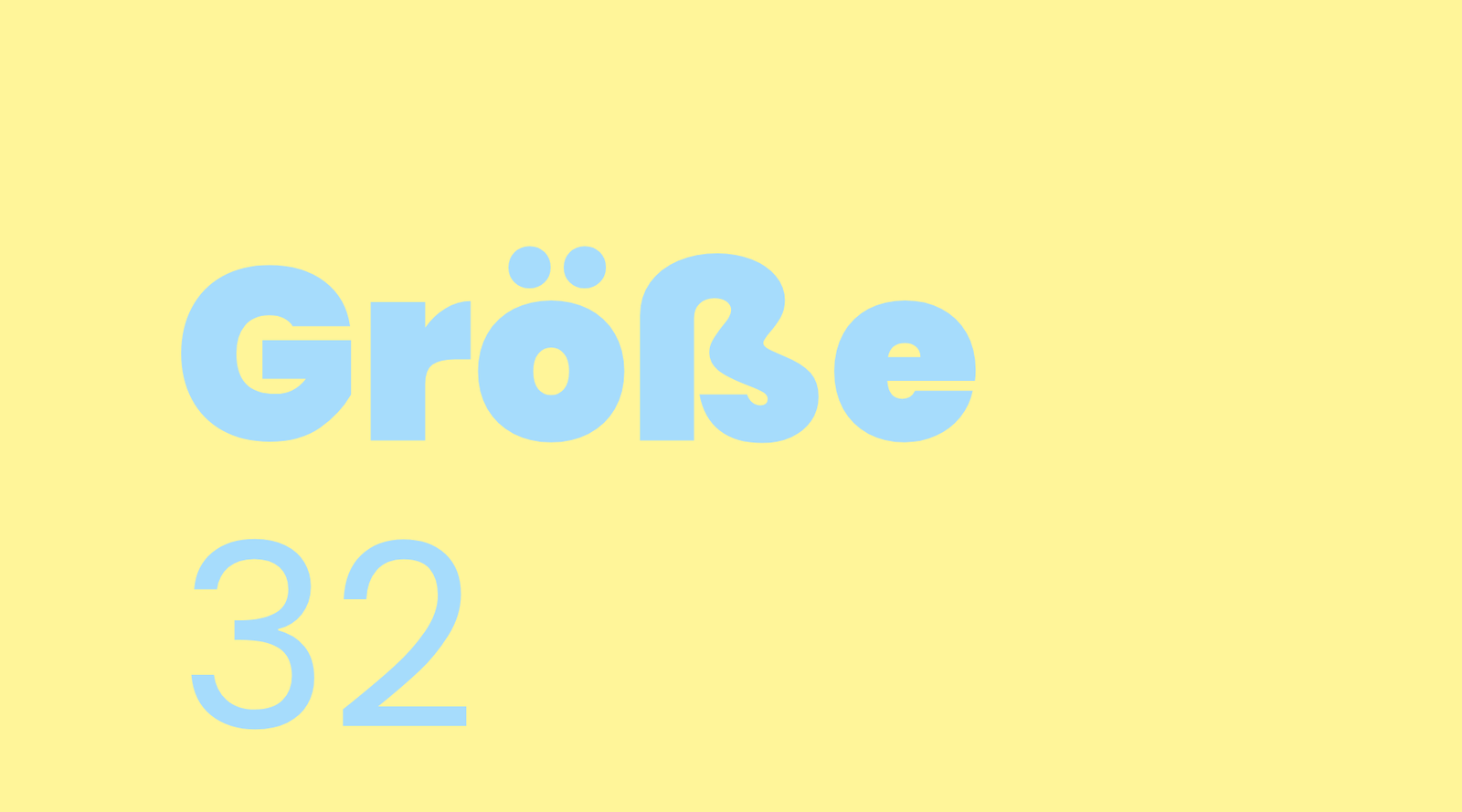 GRÖSSE 32