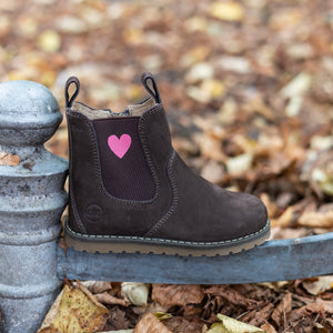 CHELSEA BOOT_winter braun/Herz