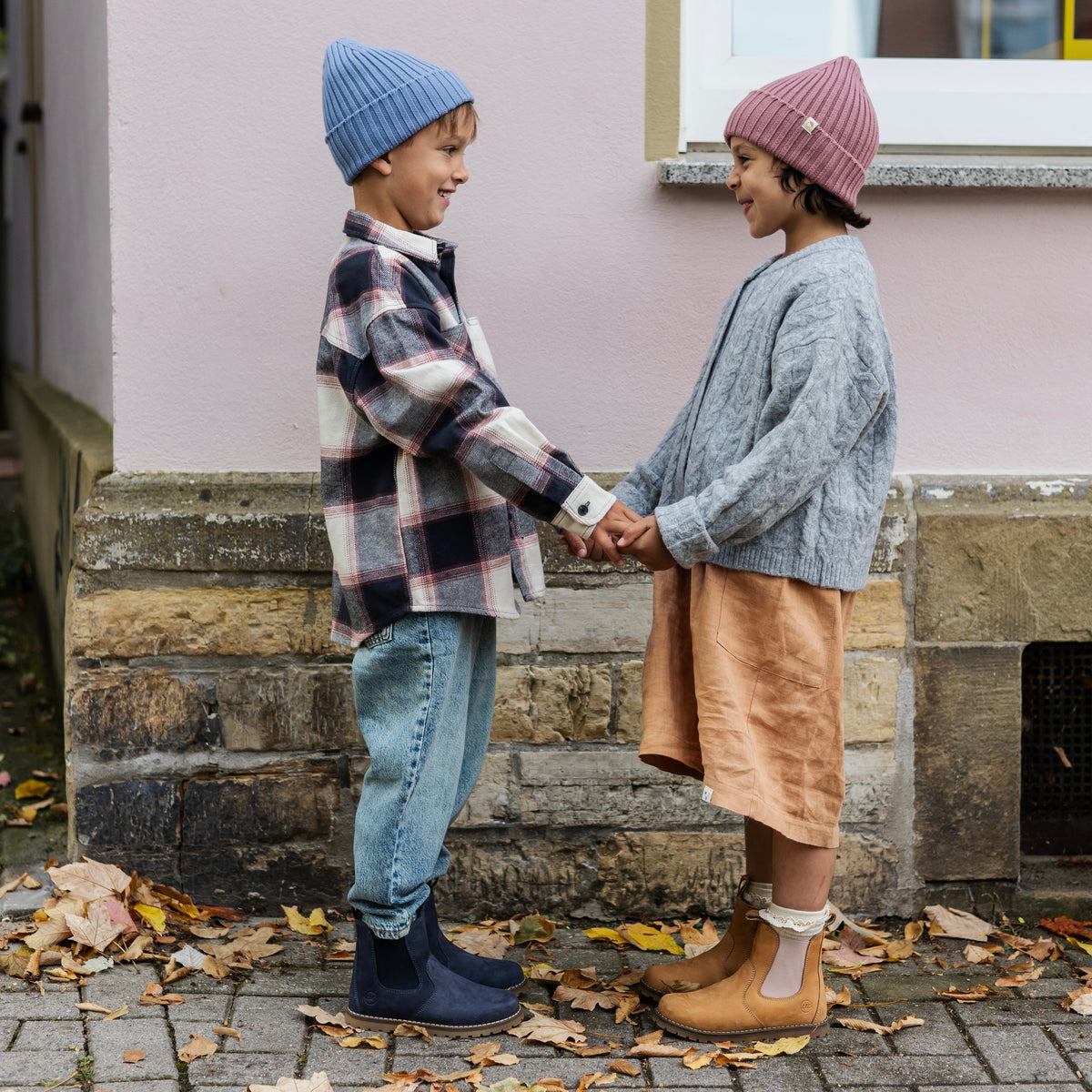 CHELSEA BOOT_winter blau