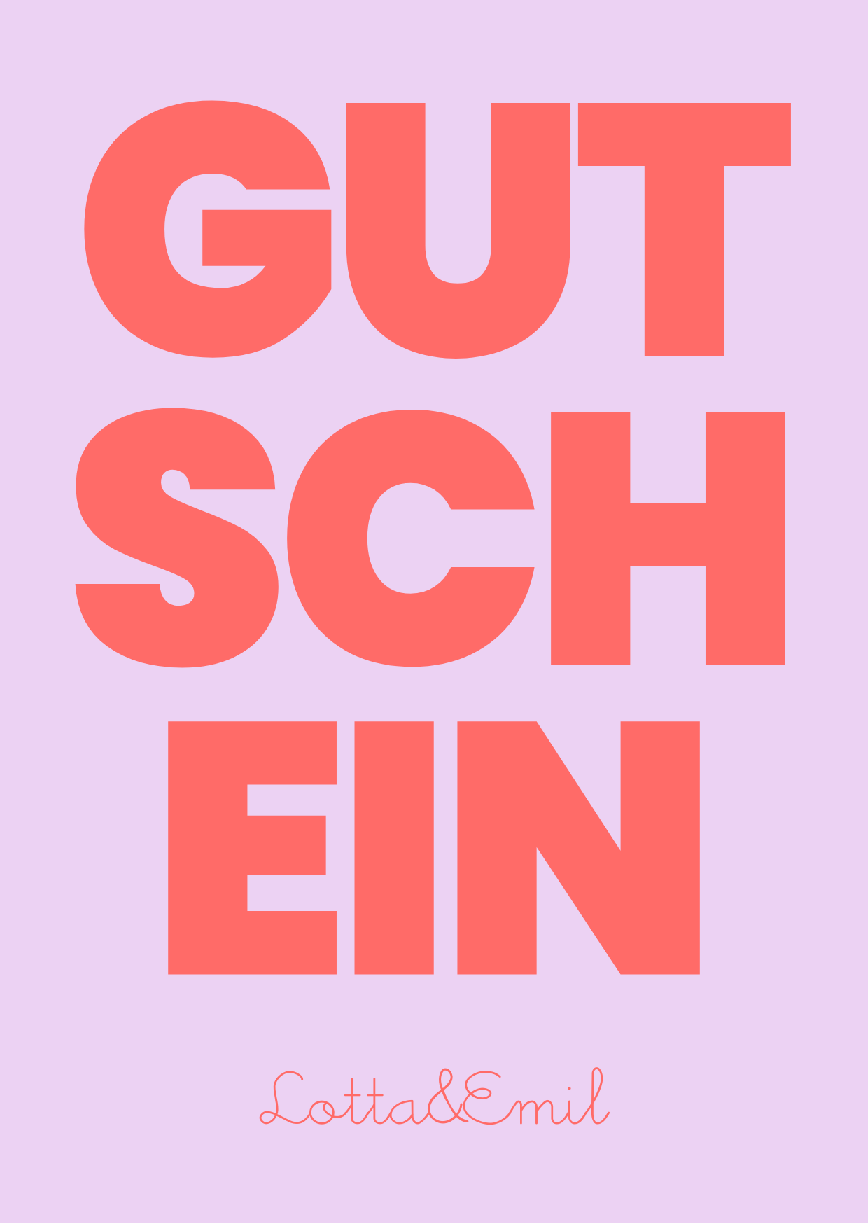 GUTSCHEIN ALS POSTKARTE