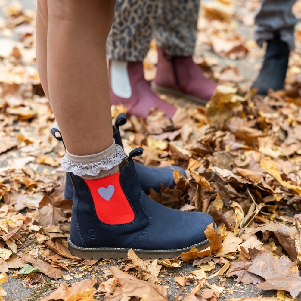 CHELSEA BOOT rot/Herz