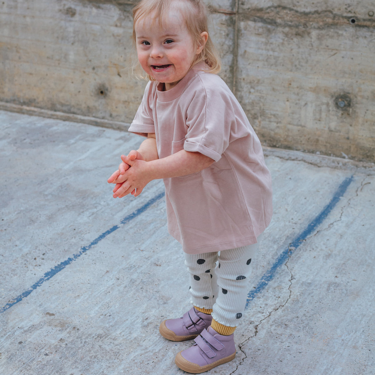 FIRST STEP KLETT flieder