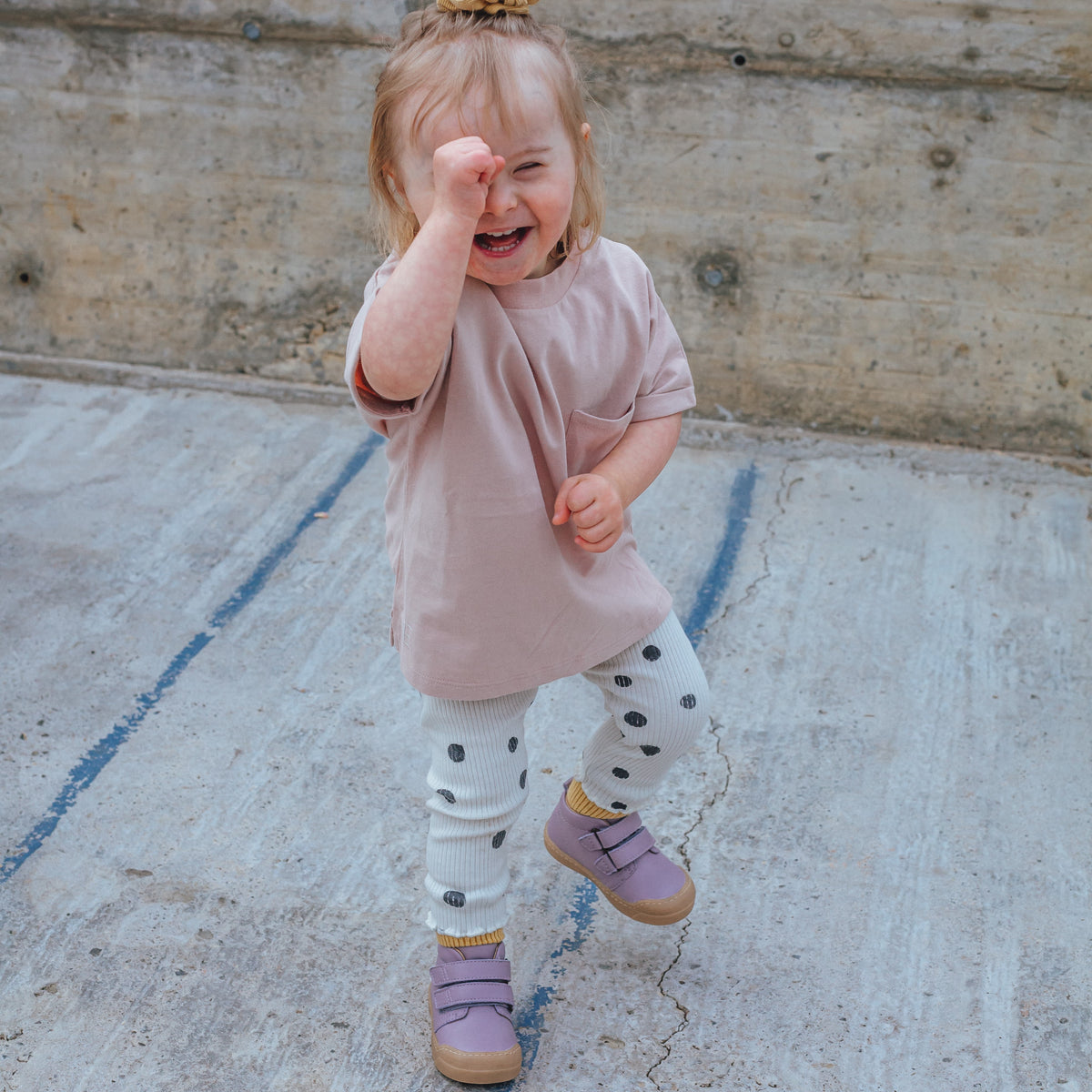 FIRST STEP KLETT flieder