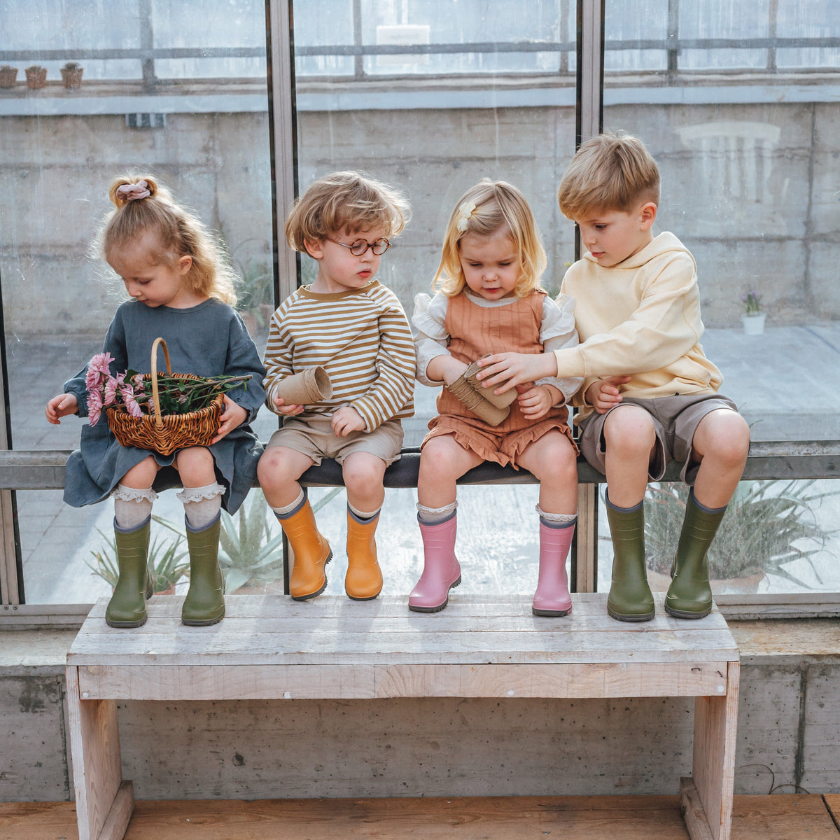 GUMMISTIEFEL THEO rosa