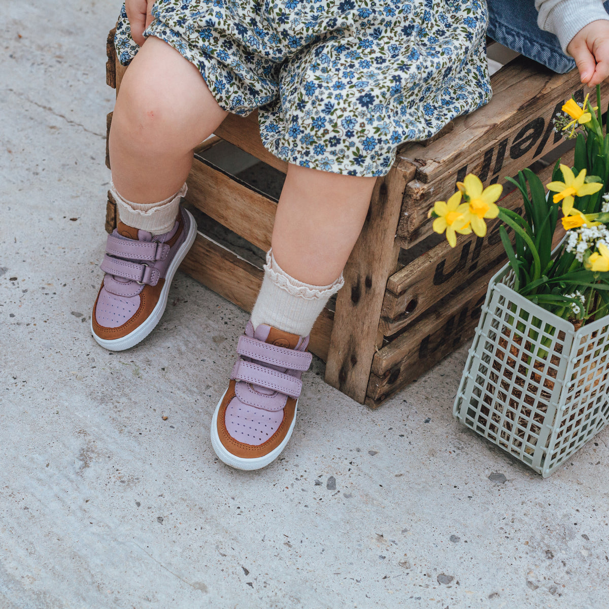 SNEAKER MARI flieder