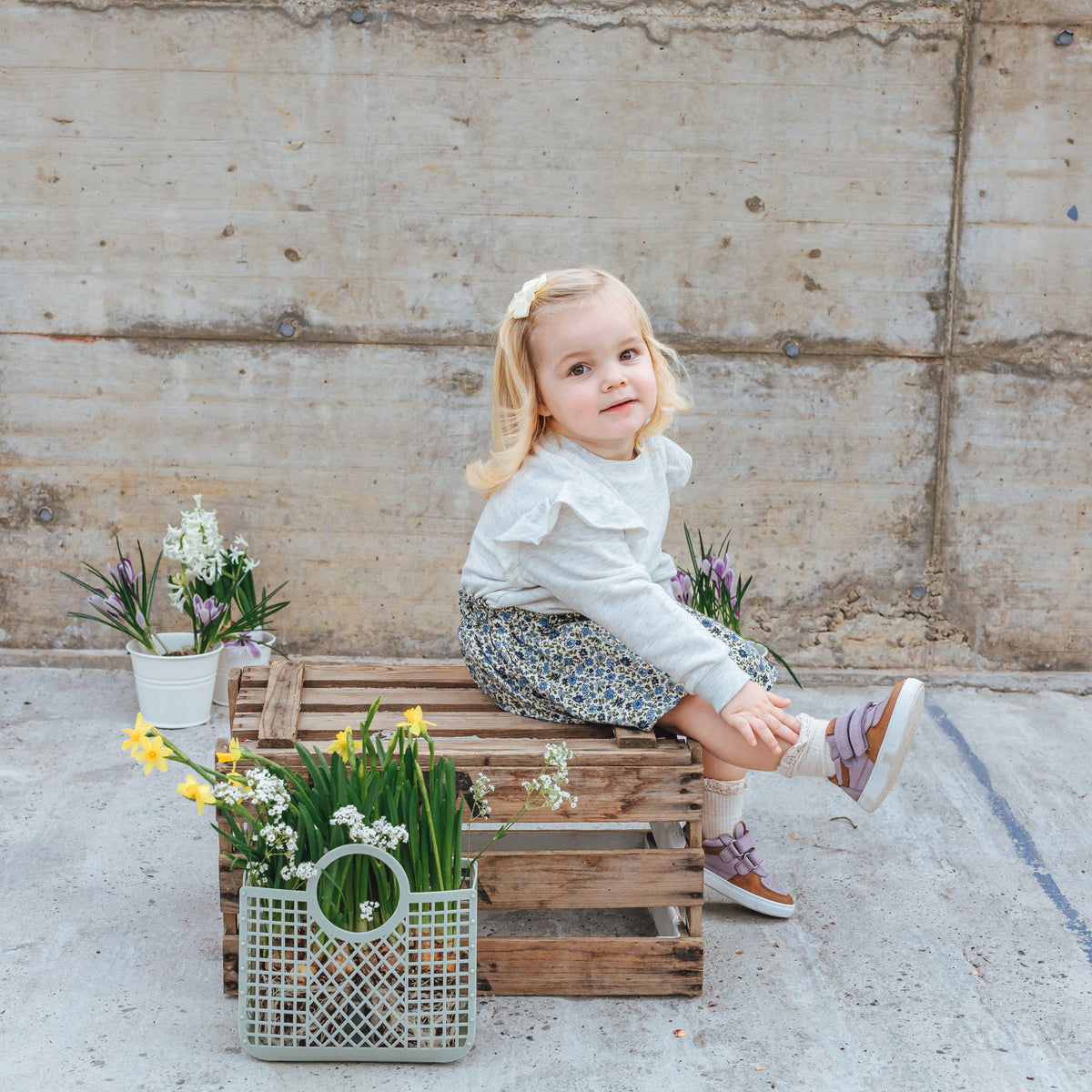 SNEAKER MARI flieder