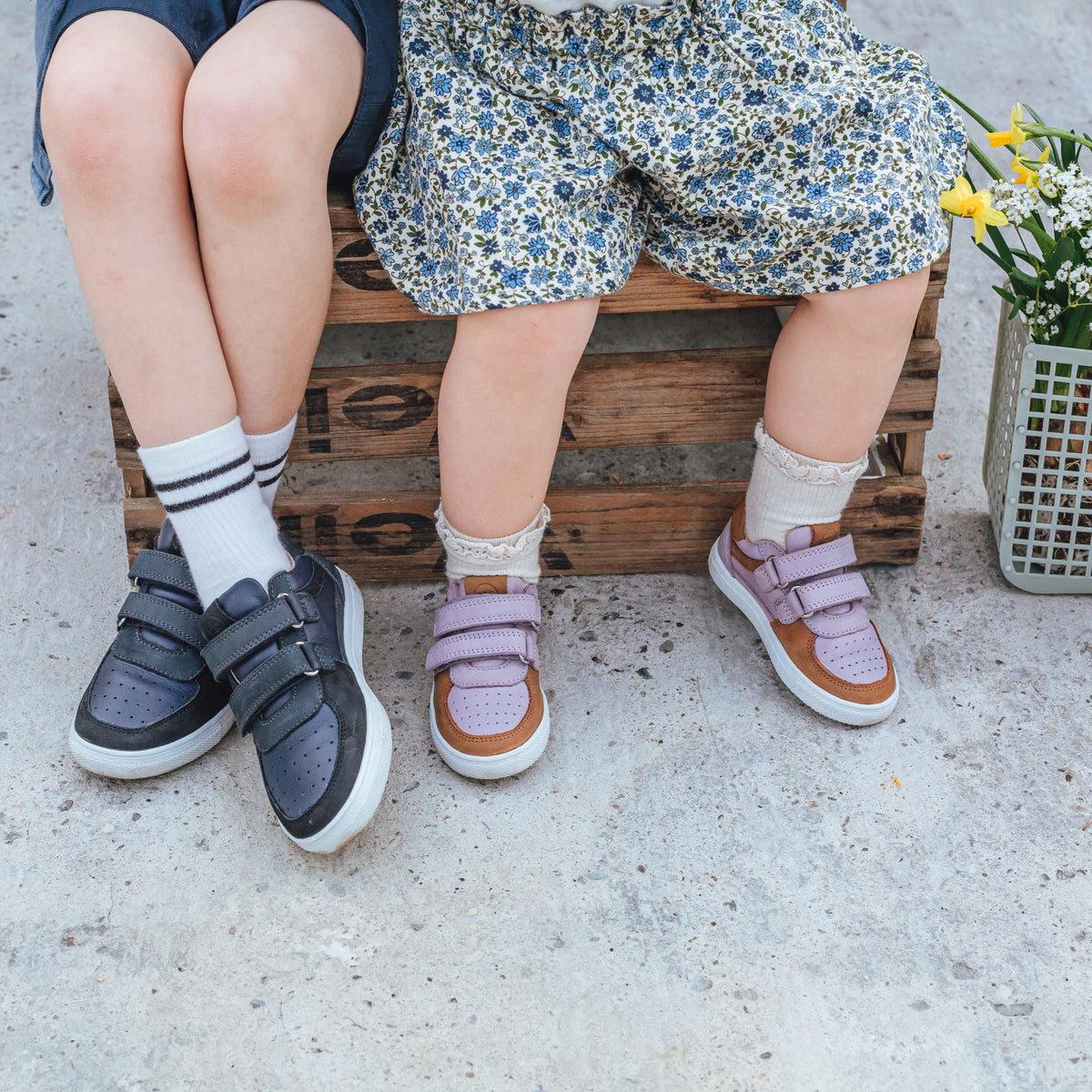 SNEAKER MARI flieder