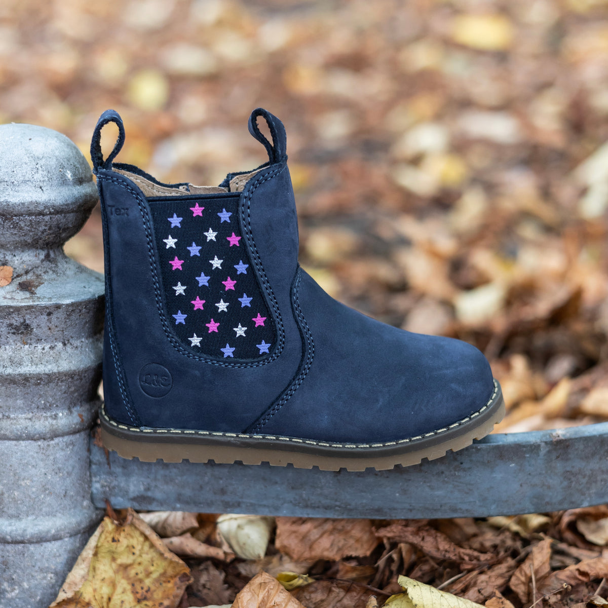 CHELSEA BOOT_winter blau/Sterne