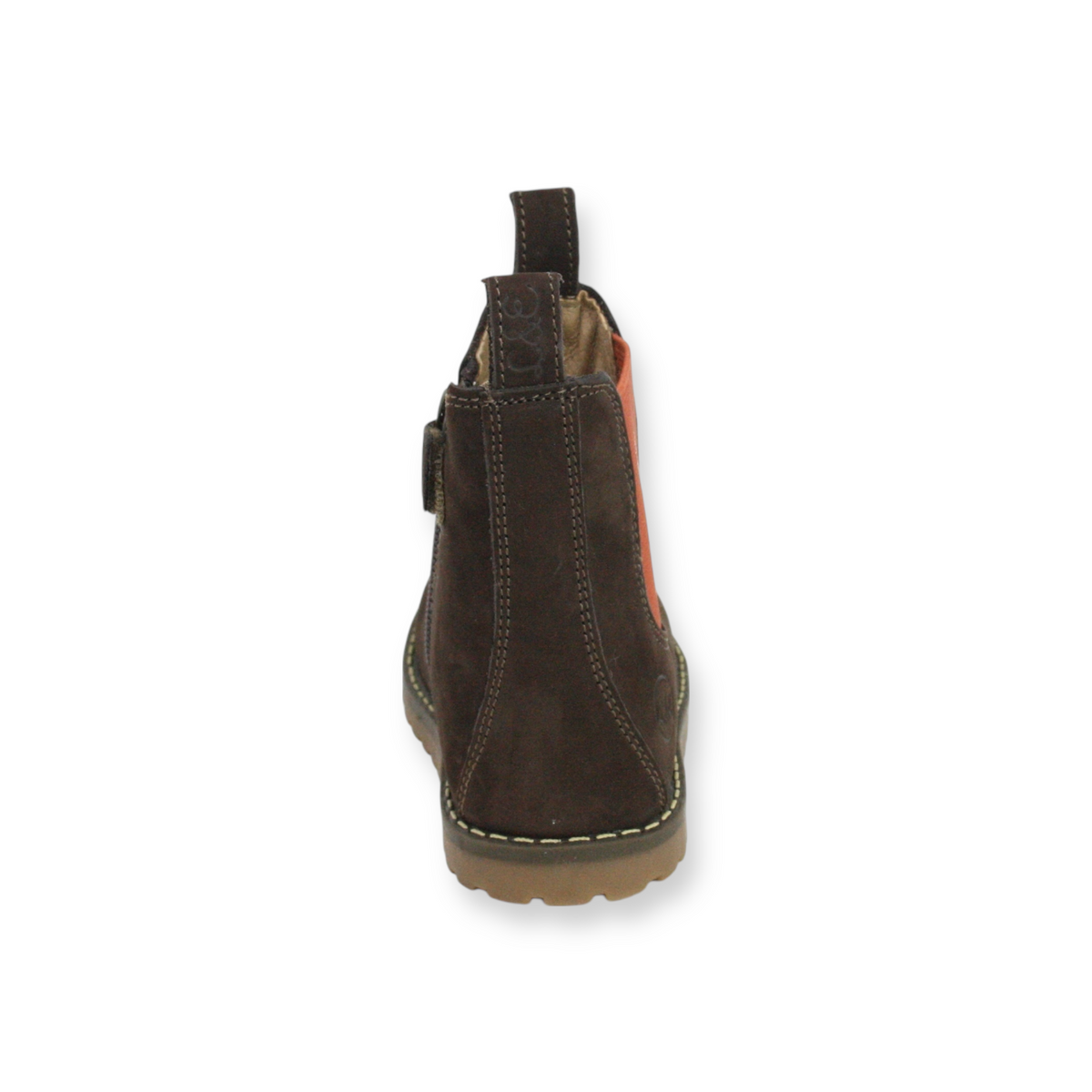 CHELSEA BOOT_winter braun/rot