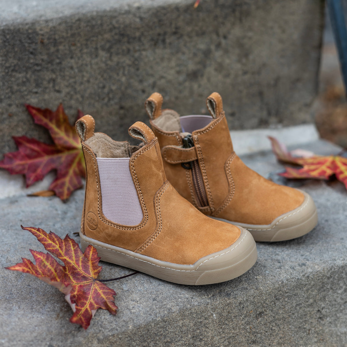 FIRST STEP Janne winter camel/rosa