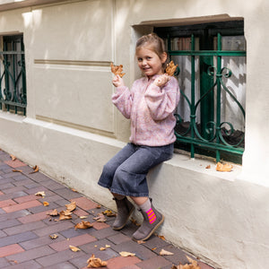 CHELSEA BOOT BAREFOOT pink/ orange