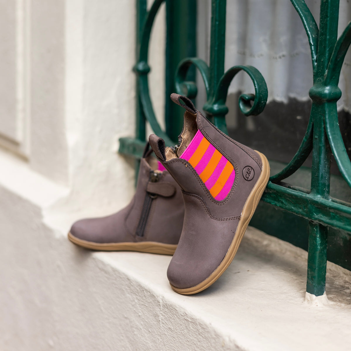 CHELSEA BOOT BAREFOOT pink/ orange