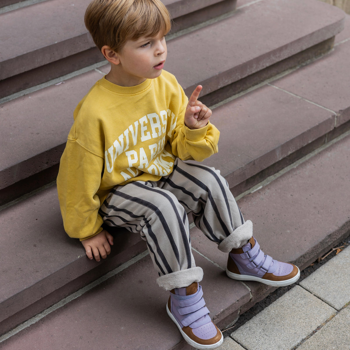 Sneaker Abbe flieder