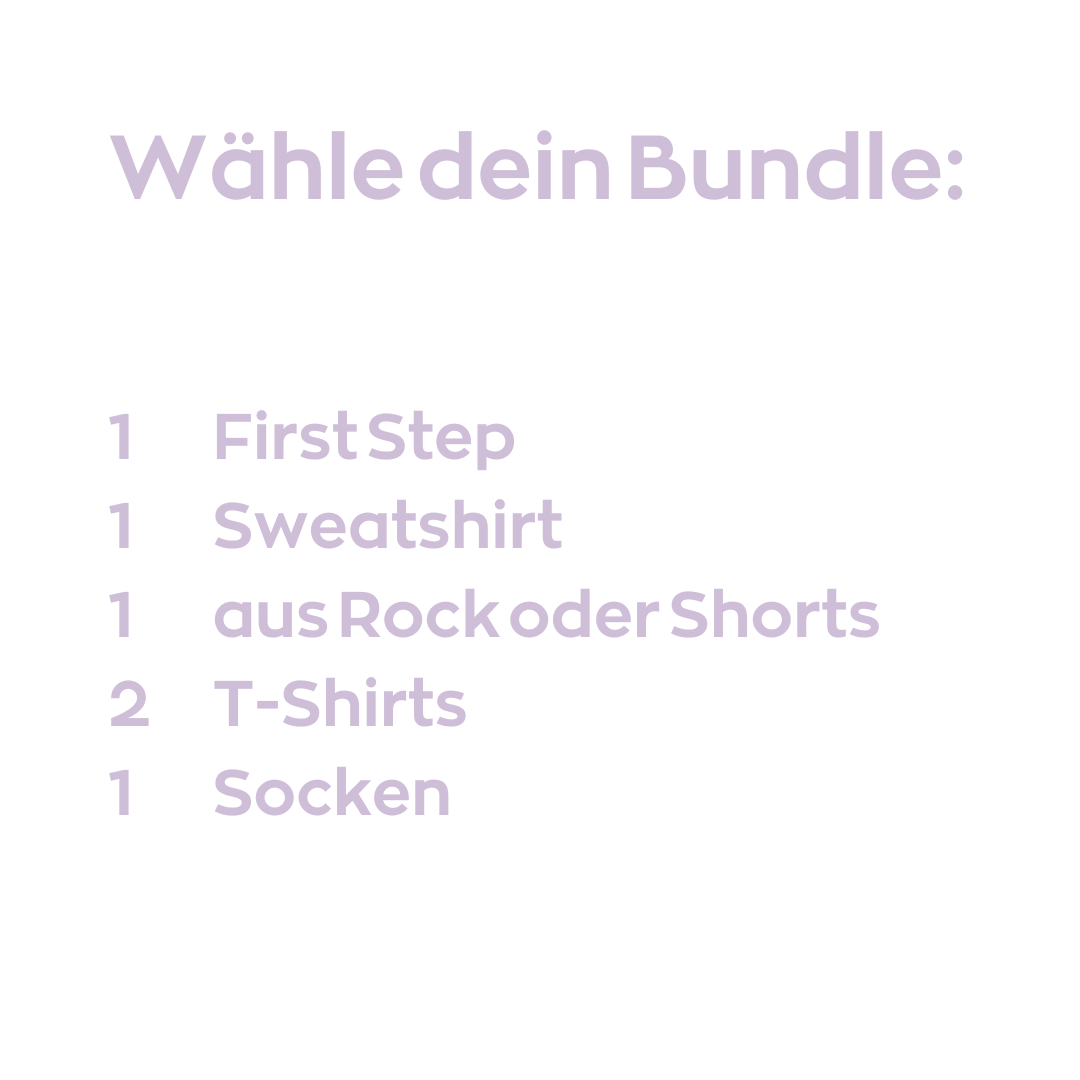 FIRST STEP BUNDLE I