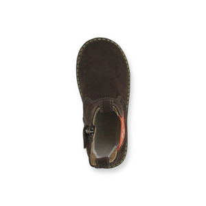 CHELSEA BOOT_winter braun/rot