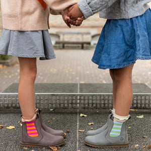CHELSEA BOOT flieder/grün