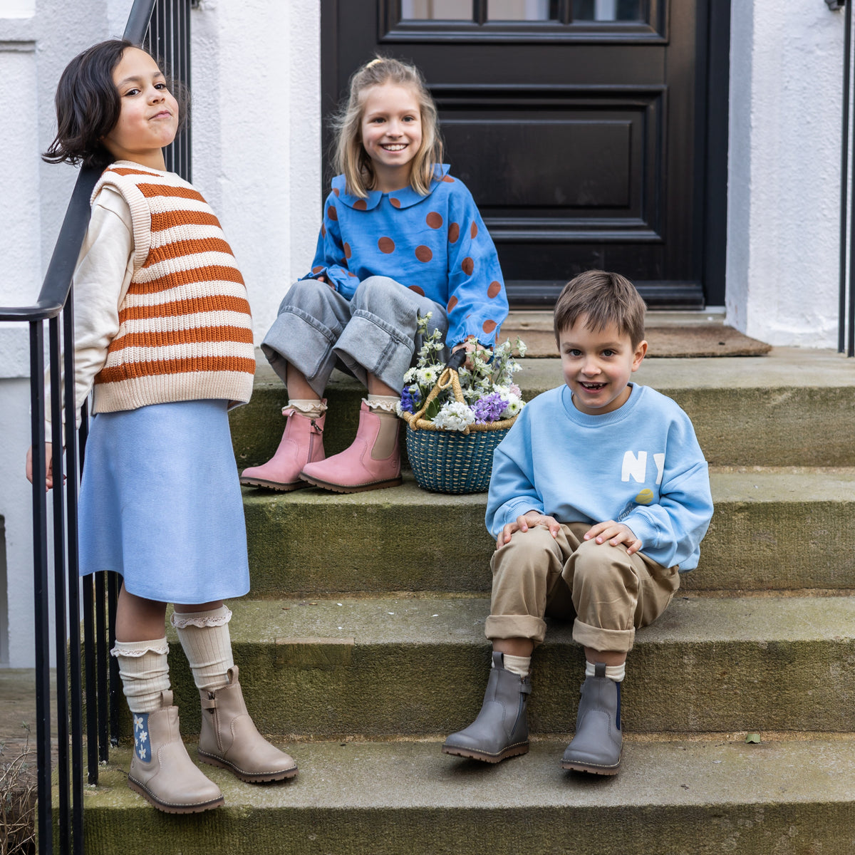 CHELSEA BOOT hellblau