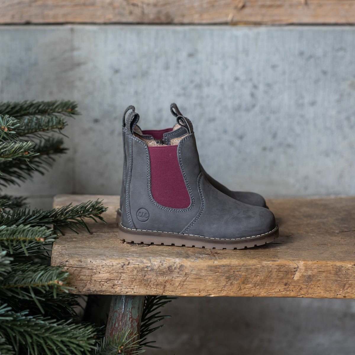 CHELSEA BOOT_winter grau