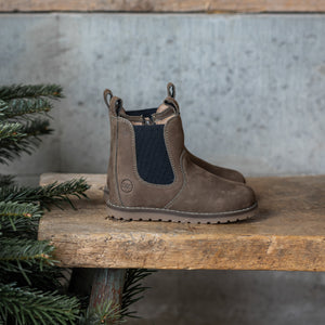 CHELSEA BOOT_Lammfell braun