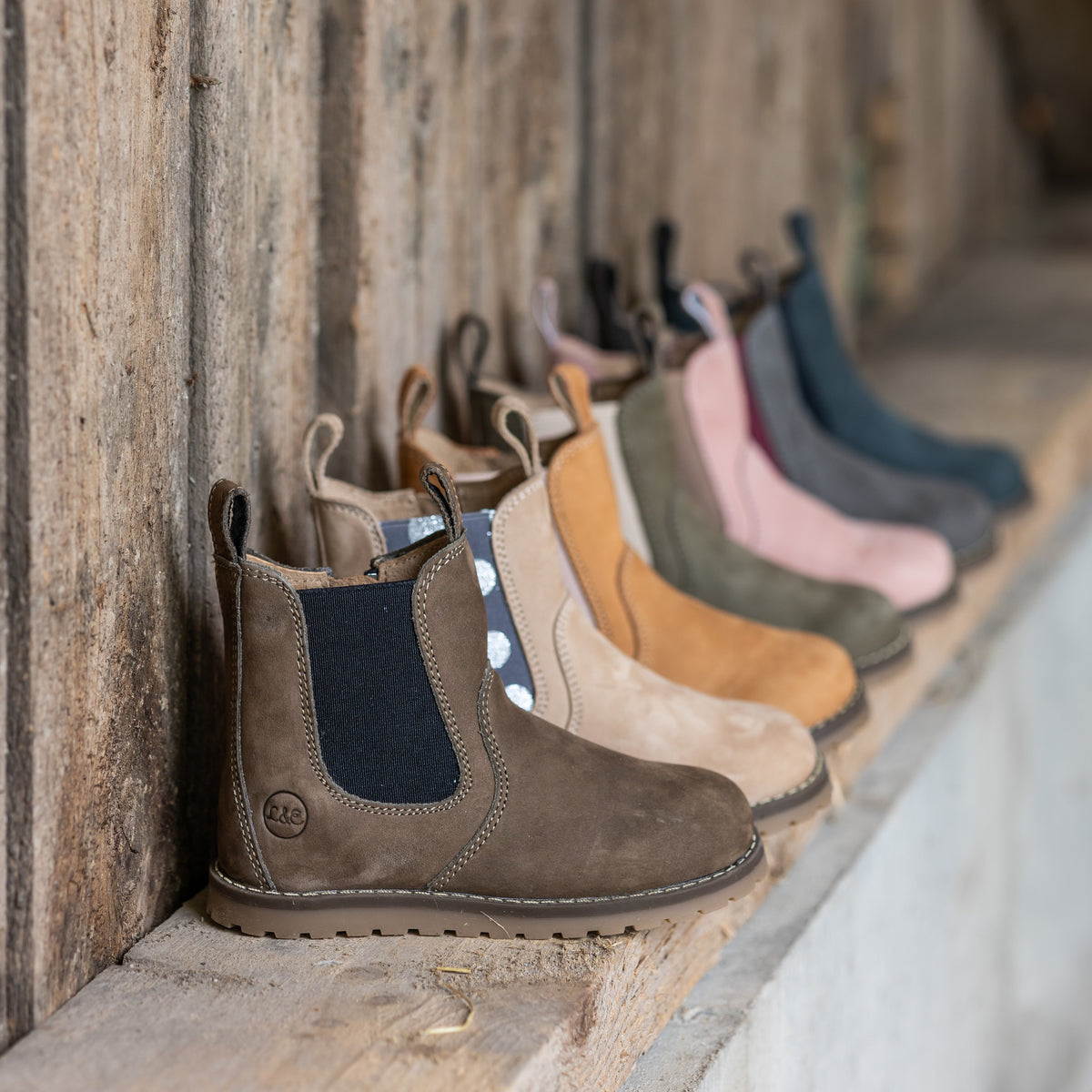 CHELSEA BOOT_Lammfell braun