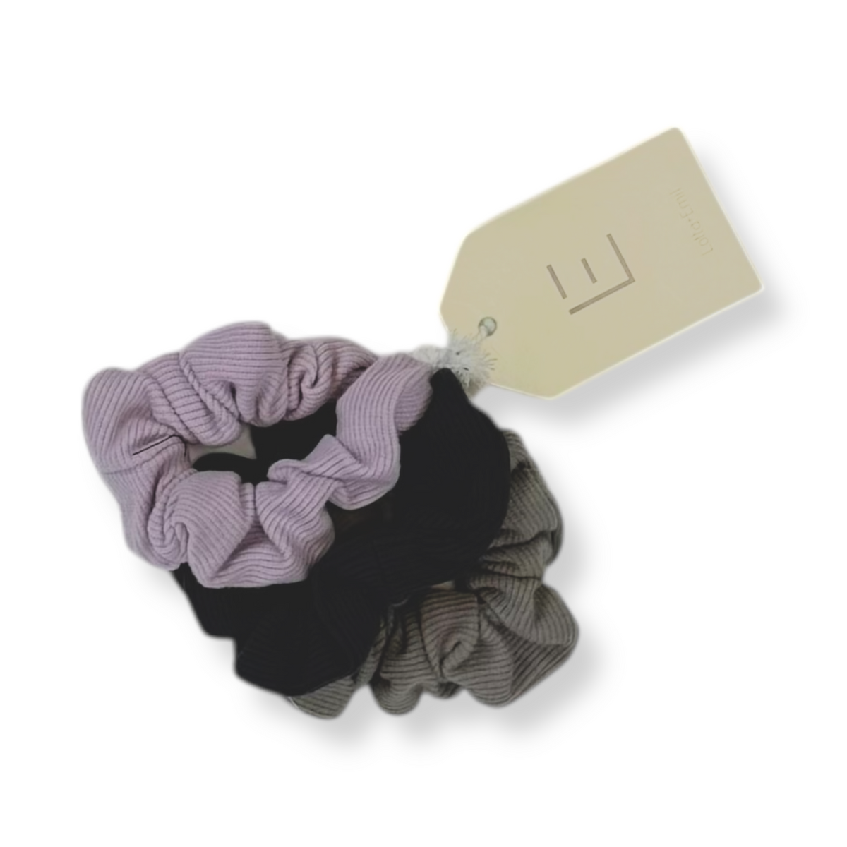 SCRUNCHIES flieder/blau/grau