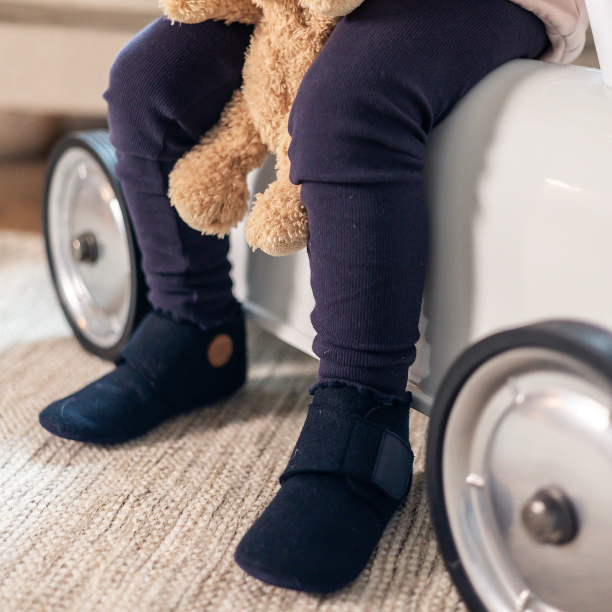 HAUSSCHUH KALLE blau