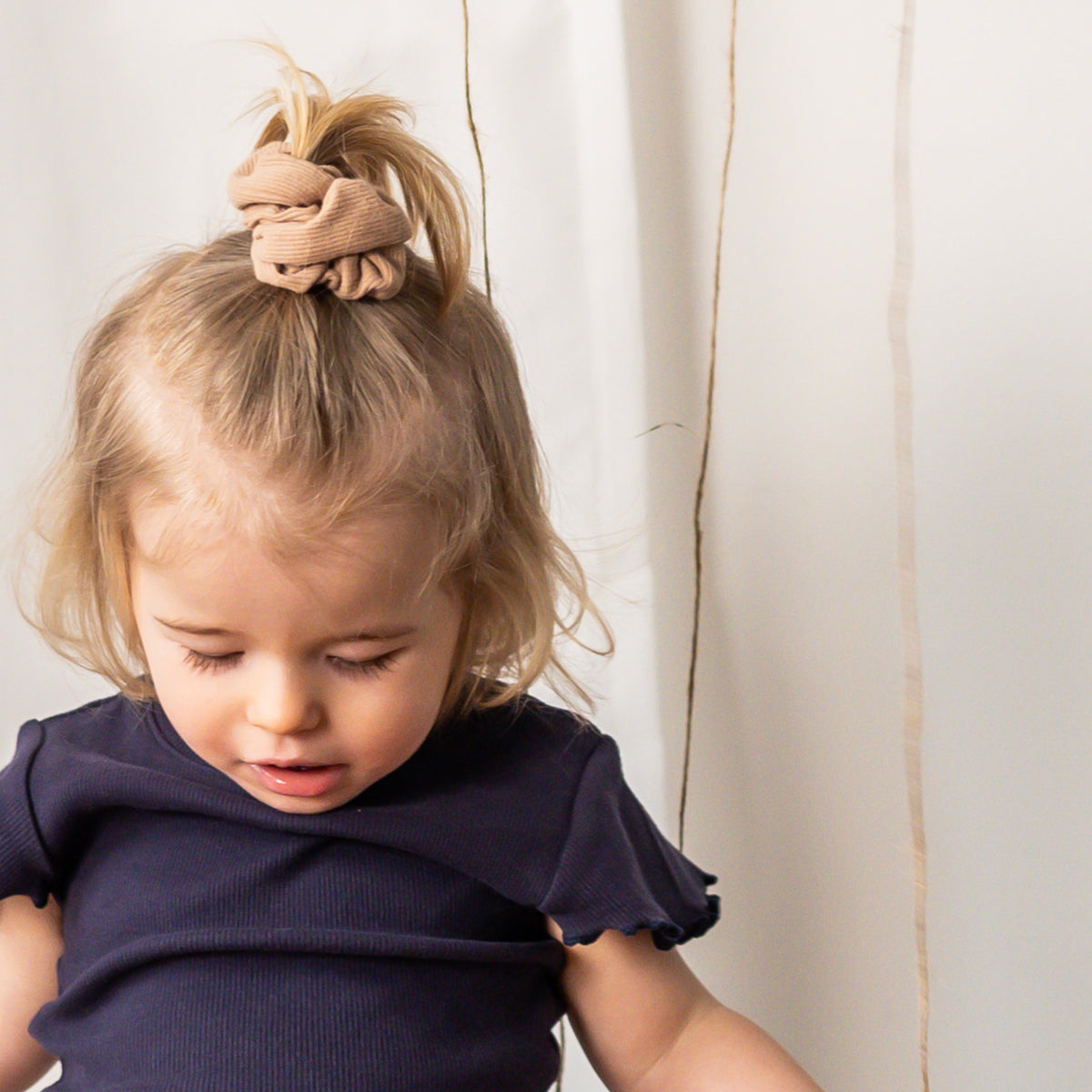 SCRUNCHIES rosa/curry/braun