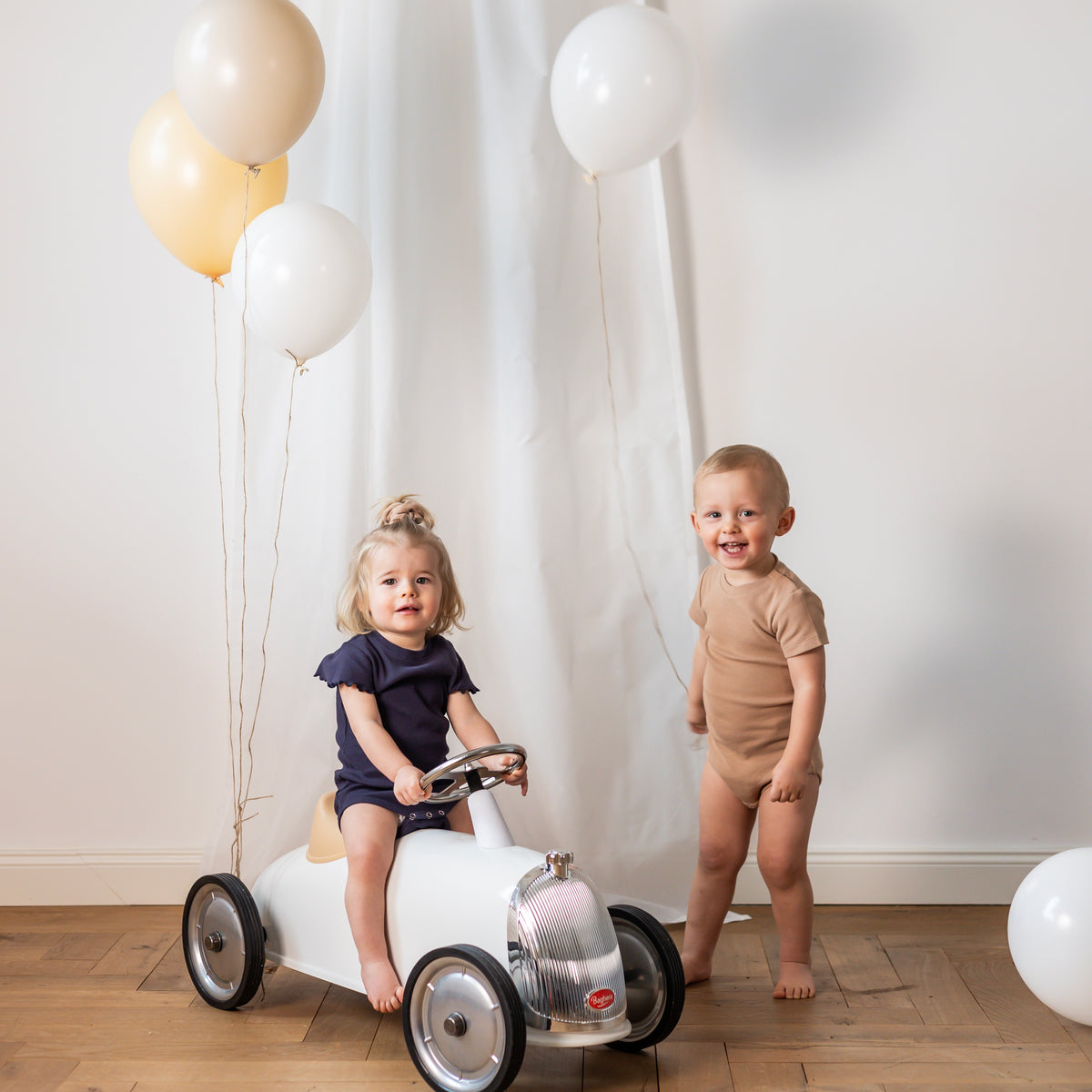 BODY MIT RÜSCHE blau