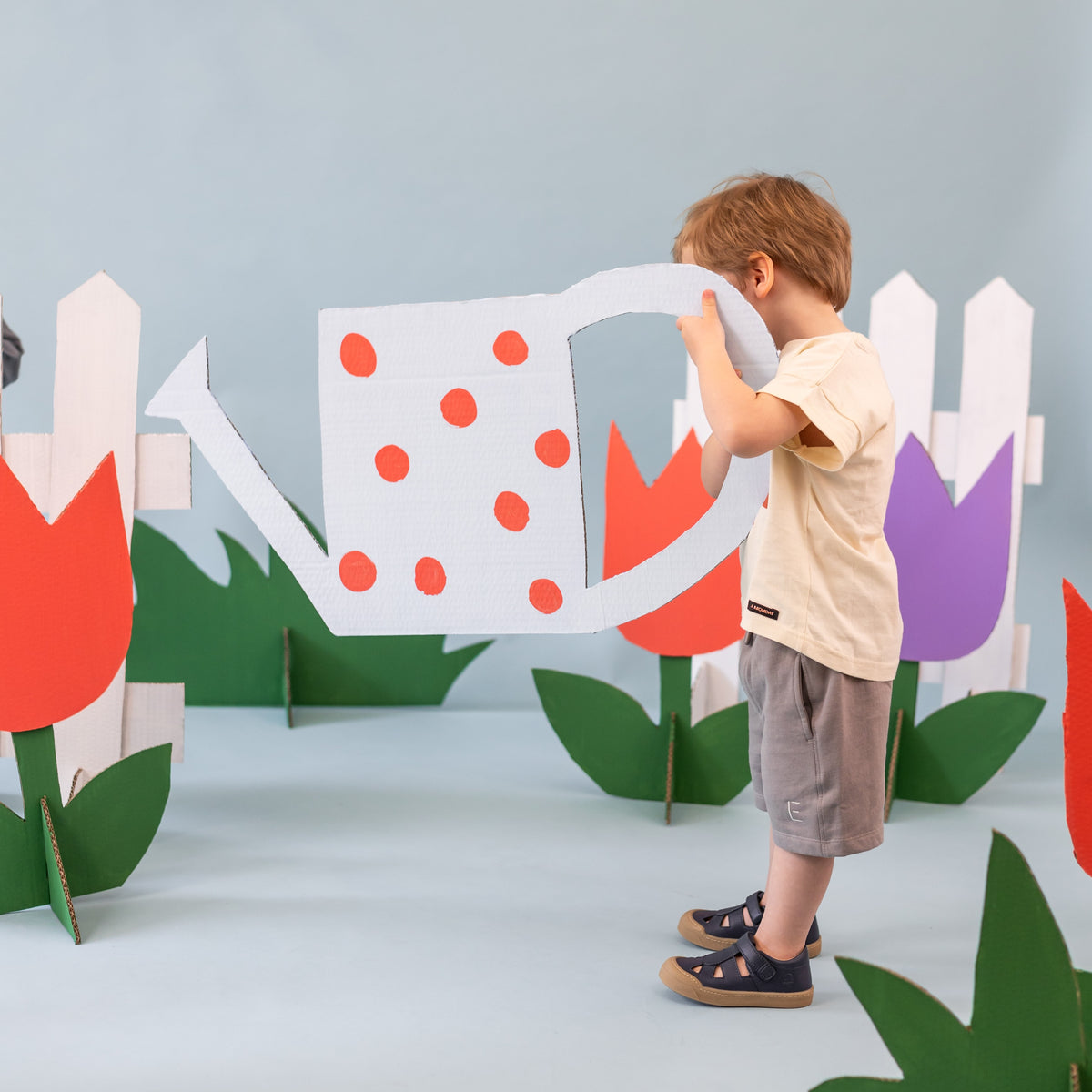 FIRST STEP SANDALE EDDA blau