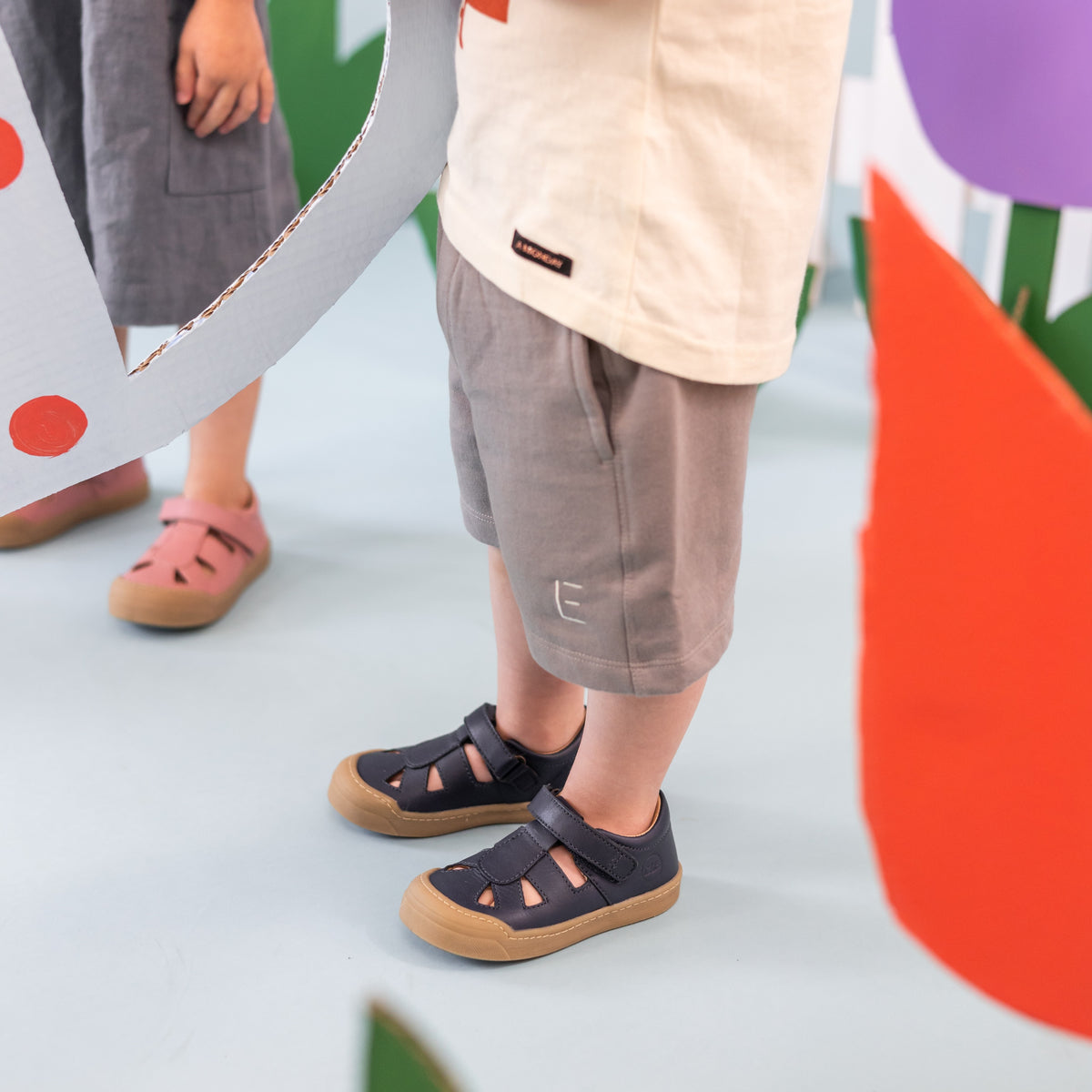 FIRST STEP SANDALE EDDA blau