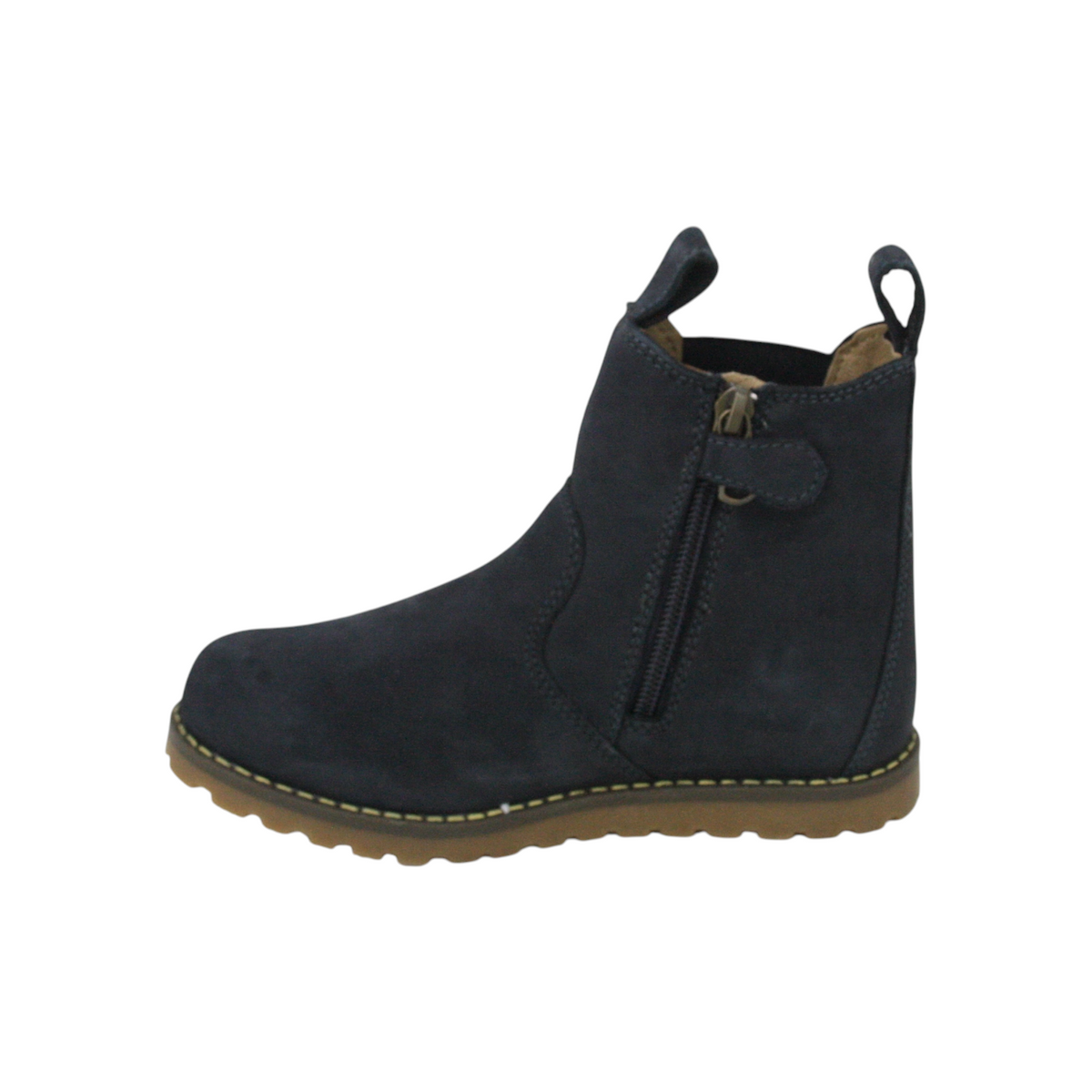 CHELSEA BOOT_Lammfell blau/ Sterne