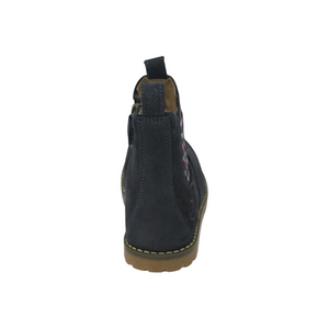 CHELSEA BOOT_Lammfell blau/ Sterne