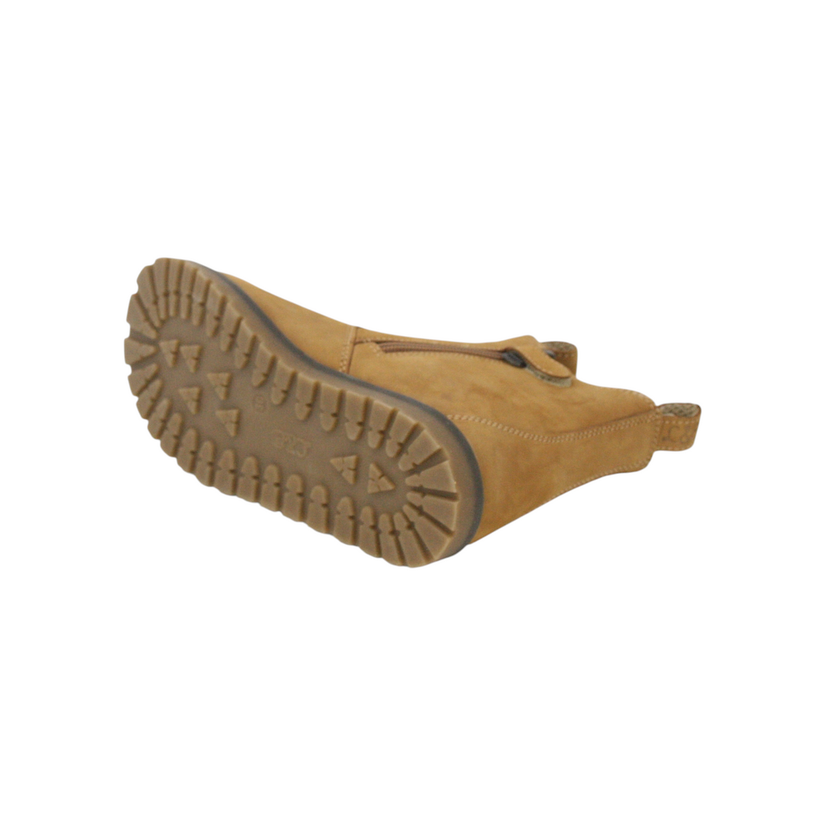 CHELSEA BOOT_Lammfell camel/ Stern